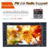 2Din 6.2'' с DVD-радио для автомобиля, автомобильный мультимедиа, дюймовый FM Bluetooth, управление на руле, функция зеркала заднего вида