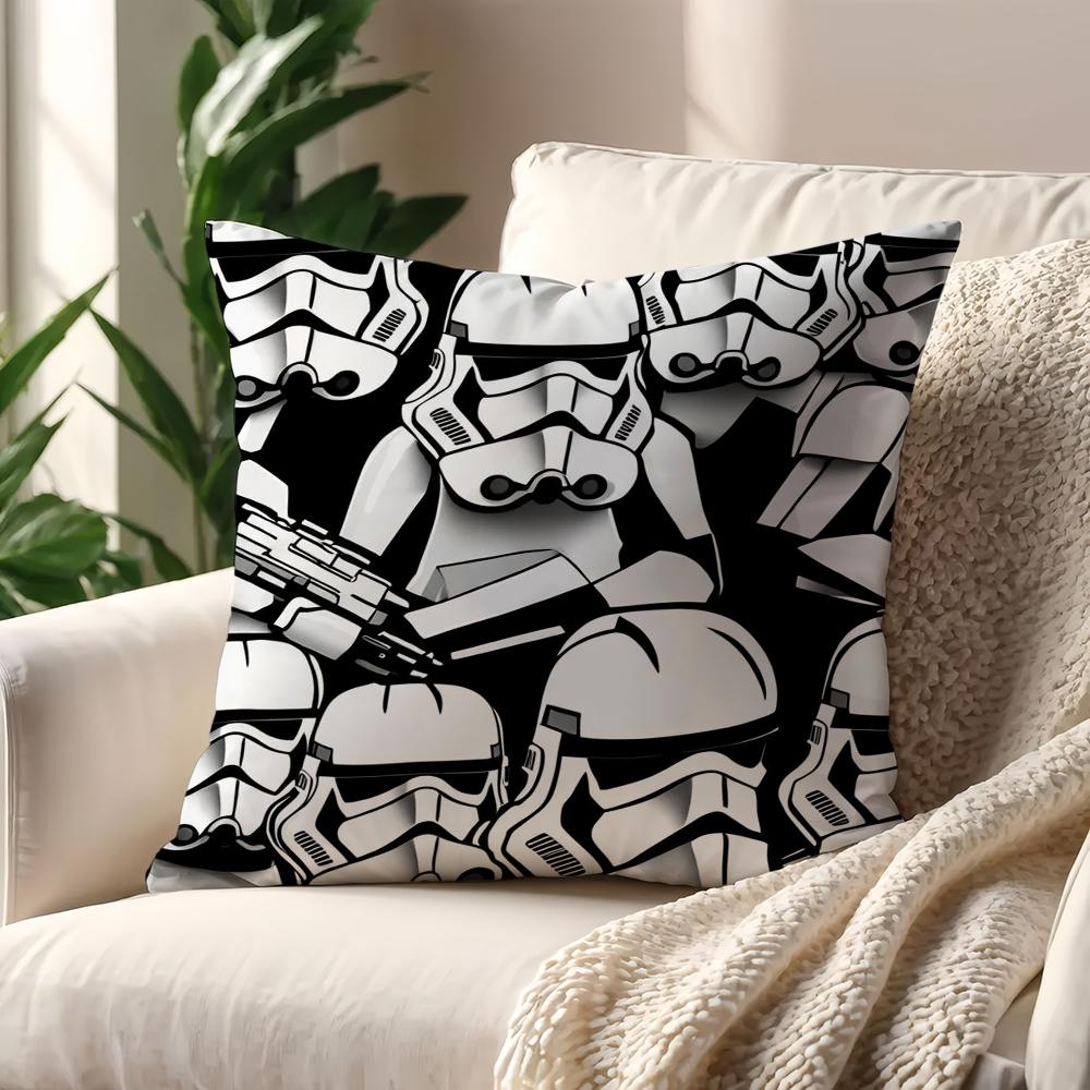 Star WWARS Fashion cushion cover For Pillow Printing Sofa Decoration Home Car Room Coffee Shop Office Nordic Simplicity