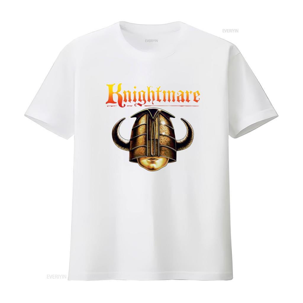 ТВ-шоу Knightmare Логотип шлема правосудия Дэвида Роу Официально лицензированная футболка винтажная стиранная унисекс топ для повседневной носки