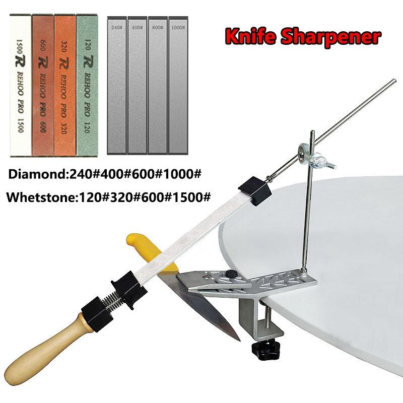 Home Fixed-angle Knife Sharpener Simple and Fast Sharp Abrasive Kitchen Knife Diamond Grinding Grinding Professional Sharp Tool