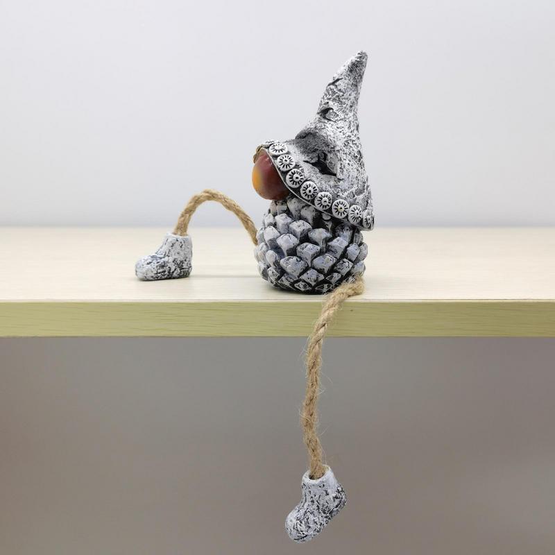 Хэллоуин Рождественский Гном Декор Рождественский Гном Украшение Шишка Гном Украшение Статуэтка Главная Декор