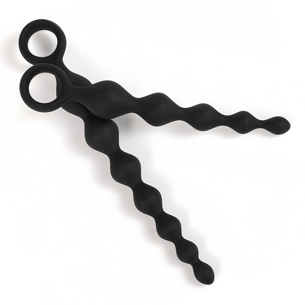 Orirya Anal Plug Anal Beads Anal Dildo Beginner Thin Anal Expansion Anal Development Men Anal Goods Anal Pearl Soft Silicone Anal Plug Adult Toys for