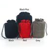 Drawstring Dice Bag Storage Bag Round Bottom Velvet Big Pouch for Coins and Accessories Board & Table Games
