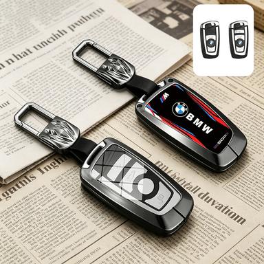 BBKX7 Keychain Case Cover For BMW 1 3 5 7 Series X1 X3 X4 X5 F10 F15 F16 F20 F30 F18 F25 M3 M4 Cool Racing Style Car Anti-Slip Key Bag