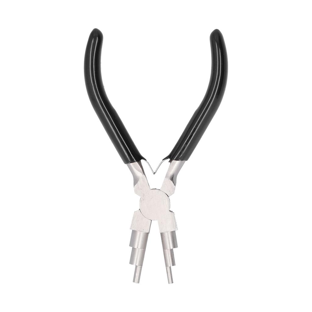 Jewelry Pliers 6 In 1 Carbon Steel Ergonomic Practical Compact Wire Wrapping Tools for Artist