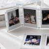 3-дюймовая магнитная складная фоторамка Настольная рамка для спальни Прозрачные магнитные украшения для фото на холодильник