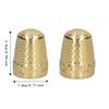 10pcs Metal Sewing Thimbles Abrasion Resistance Hand Sewing Thimbles  DIY Sewing Projects