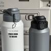 Tyeso304 Stainless Steel Portable Sports Bottle 2000ml Ultra-Large Capacity Thermos Cup Outdoor Portable Direct Drinking Cup