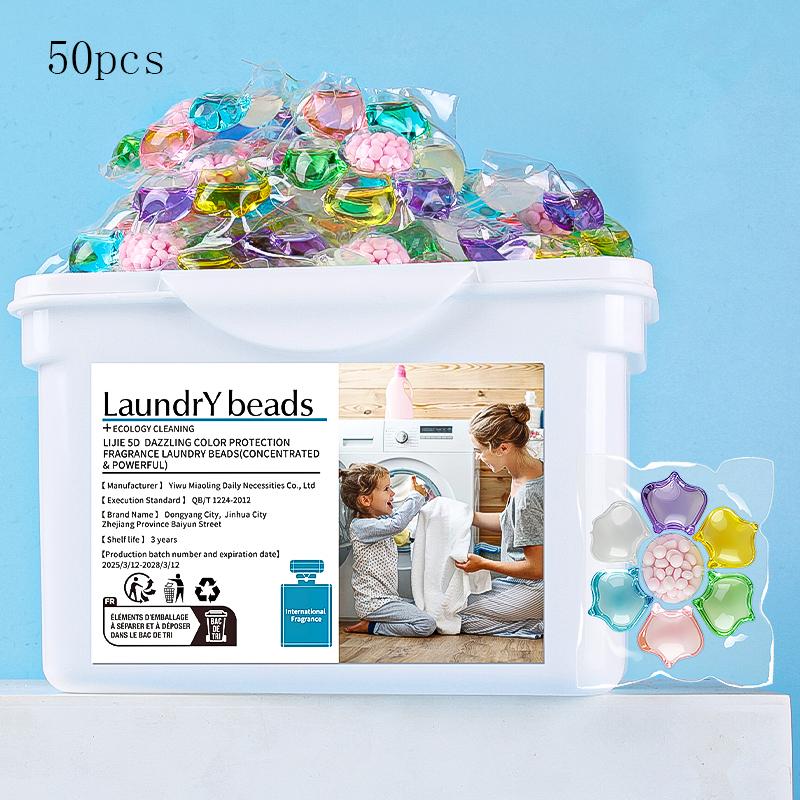 30-50 штук стиральных капсул 7-в-1, ароматические капсулы, незаменимые для дома, квартир и университетских общежитий