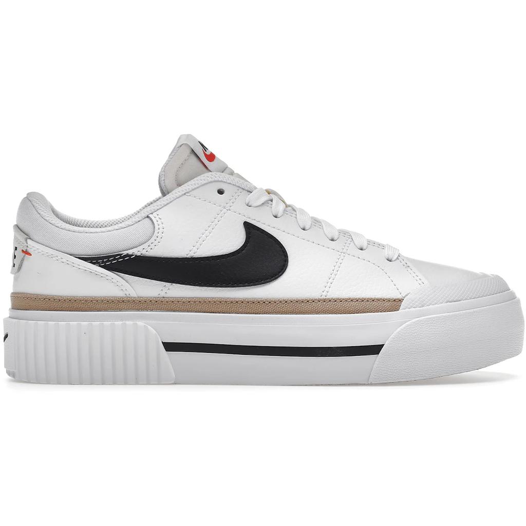 Nike Court Legacy Lift White Black Women's