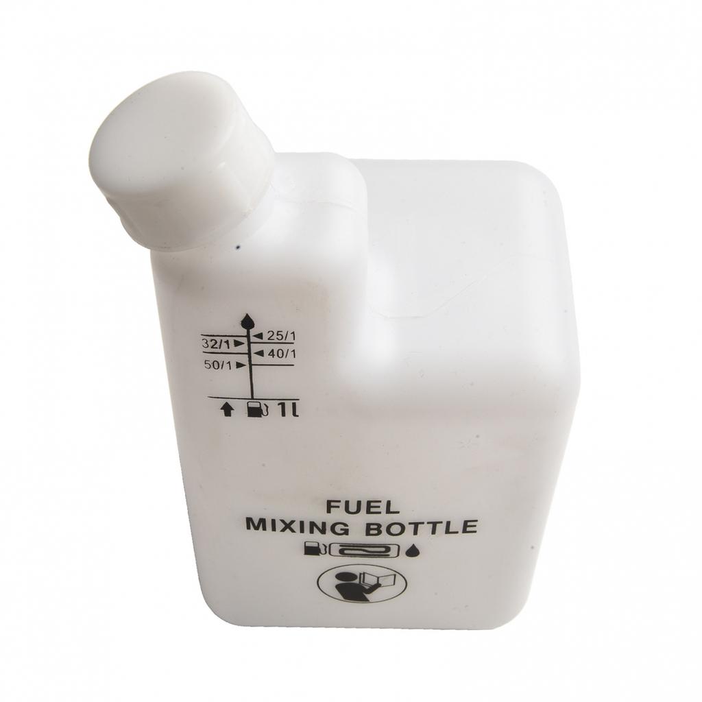 1L Petrol Oil Mixing Bottle for Accurate 2-Stroke Engine Ratio