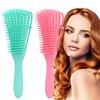 Hair Comb Detangling Brush Women Men Scalp Massage Hair Brush Detangler Brush For Curly Hair Thick Hair Octopus Hairbrush