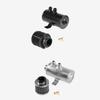 10AN Baffled Oil Catch Can Universal Oil Breather Tanks with Valve 750ml