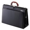 [Foundation] Men's Business Bag, Polycarbonate, 2-Way, Large Capacity, Dulles Bag, Black [IS-9013]
