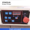 ZONESUN ZS-SY1520 Пневматический трафаретный принтер Плоскопечатная машина для одежды и коробок