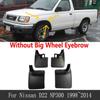 Крылья для Nissan Navara NP300 PickUp D22 1998 ~ 2004 1997 2005 2003 2002 грязевые передние колеса крыло брызговик автомобильные аксессуары 2000
