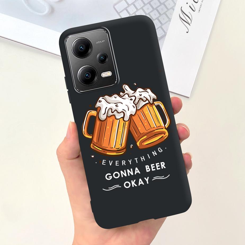 Чехол для Xiaomi Poco X5 Pro Милый Модный Мультяшный Чехол Мягкий Силиконовый Чехол для Телефона Для Xiaomi Poco X5 PocoX5 Pro 5G Задняя Крышка Сумки
