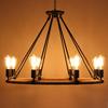 Vintage Rope Pendant Lights Lamp Loft Creative Personality Industrial Lamp Edison Bulb American Style For Living Room Decoration