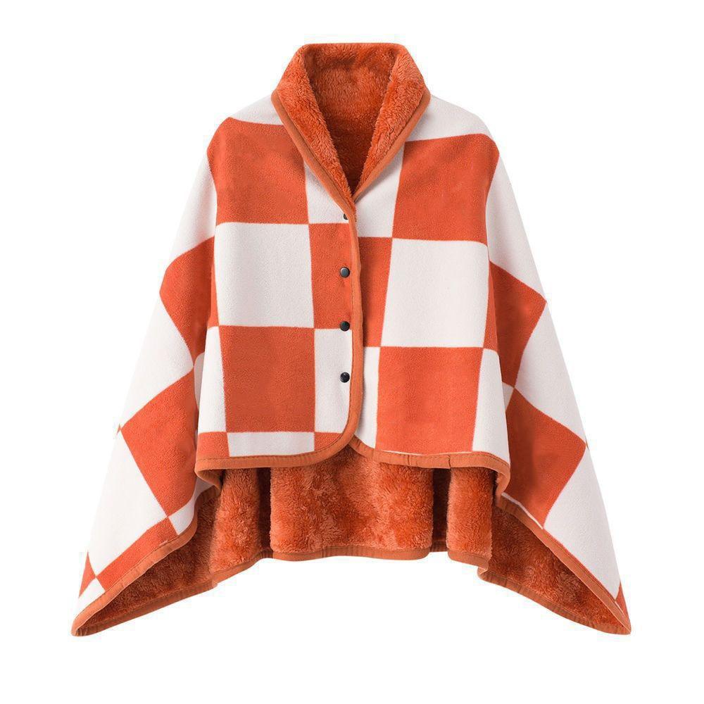 Keep Warm Multi-function Shawl Blanket Winter Lazy Casual Office Blanket  for Women and Office Use