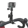 Handlebar Mount Bracket 360 Rotating Motorcycle Bike Camera Holder for Insta360 DJI Action Camera