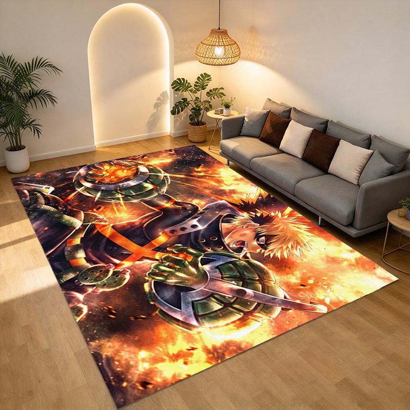 Blade Warrior Living Room Nonslip Area Rug Soft Carpet For Bedroom Game Playroom Sofa Office Home Decor Doormat Christmas Gift C930912