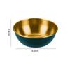 Round Small Sauce Dish Stainless Steel Seasoning Plates Dipping Bowl Appetizer Serving Tray Vinegar Soy Saucer Kitchen Tableware