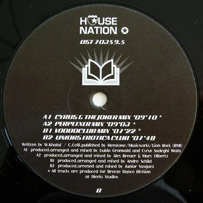 12-дюймовая пластинка RACE, WHO'S DAT GIRL - Fantasy DST703595 House Nation Германия Танцевальная и электронная музыка Б/у