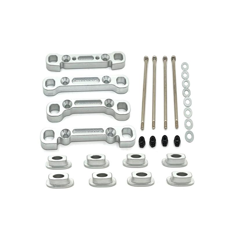 Front Rear Swing Arm Fixings Metal Upgraded Accessories Compatible For Wltoys 1/10 104072 104001