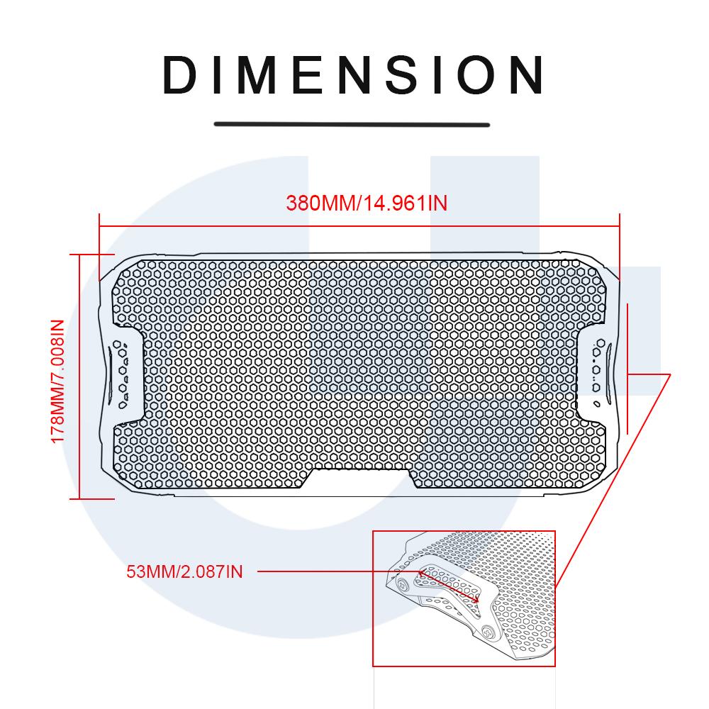 Motorcycle Radiator Grille Guard Protector Cover For HONDA NC750X NC750S NC 750 X/S 2013- NC700N NC700X NC 700 N/X