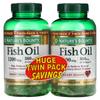 Fish Oil, Twin Pack, 1,200 Mg, 180 Immediate-release Softgels (per Bottle)