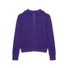 Polo Sweater Pony Logo Embroidered Zipper Hoodie Long Sleeve Kids Tops Purple 313916533-007