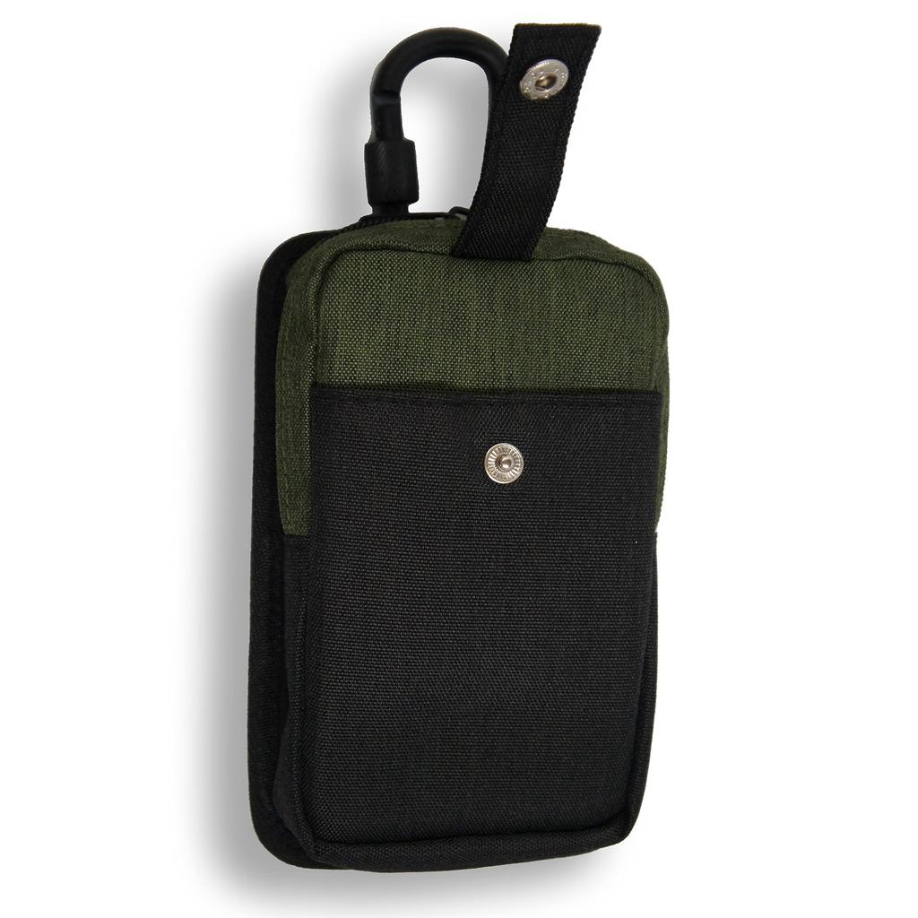 Kawasumi Seisakusho Многофункциональный рабочий подсумок 2WAY В комплекте ремень для крепления Хаки Петля/Карабин WK-03KH