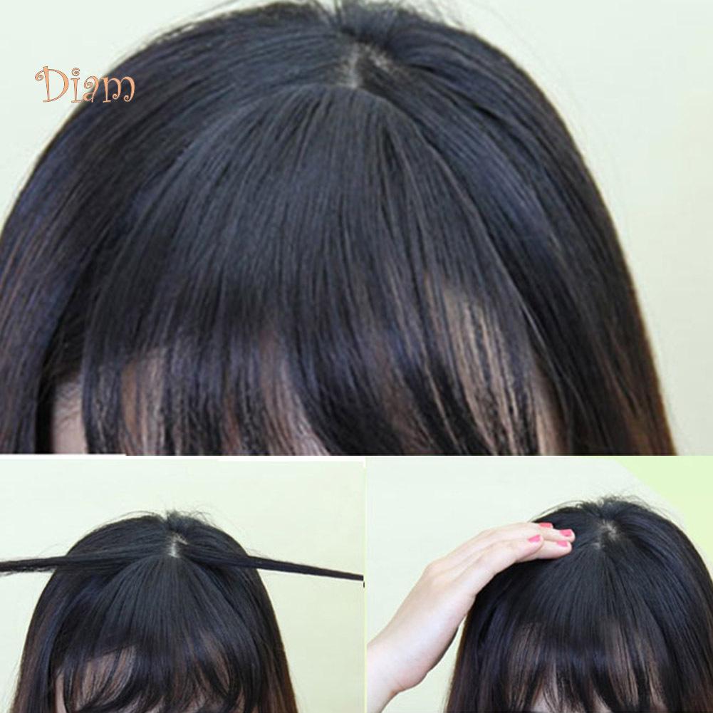 NO.PS Модные мини-воздушные челки с бахромой из синтетических накладных волос для косплея