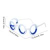 Motion Sickness Glasses for Adult and Children No Lens Lightweight and Portable Glasses for Outdoor Travel Car Trip