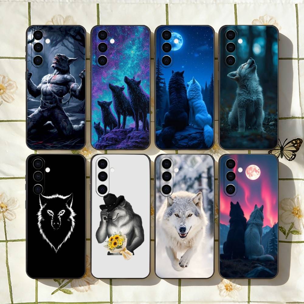 Чехол для телефона A-Alpha Sigma Wolf для Samsung Galaxy A73, A72, A71, A70, A53, A52, A51, Другие Мягкий черный чехол