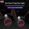 Universal LED Car Door Welcome Light Projector Ghost Shadow Courtesy Lamp For JAC J3 J4 J7 JS2 JS3 JS4 KR1 REFINE S2 S3 S4 S5 S7
