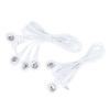 2/4 Way 2.5Mm Plug Wires For Tens Ems Massager Electrical Nerve Muscle Stimulator Electrode Cable Line Wire For Electrode Pads