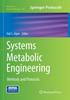 The Systems Metabolic Engineering : Methods and Protocols : 985 Book