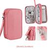 Travel Gadget Portable Backup Charger Power Bank Storage Bag Cable Electronic Organizer External Battery SD Cards Hard Drives USB Wires Case Kit Pouch