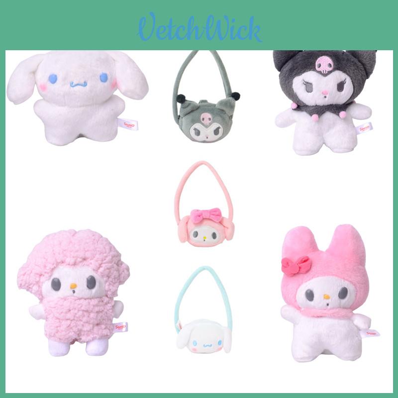Soft And Durable Sanrio Kuromi Keychain With Plush Filling