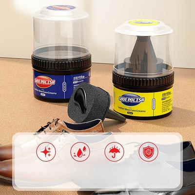 Черный Белый Масло для ухода за кожаной обувью Масло для ухода за обувью из натуральной кожи Обувной воск Универсальный Водонепроницаемый Средство для передового ухода против плесени