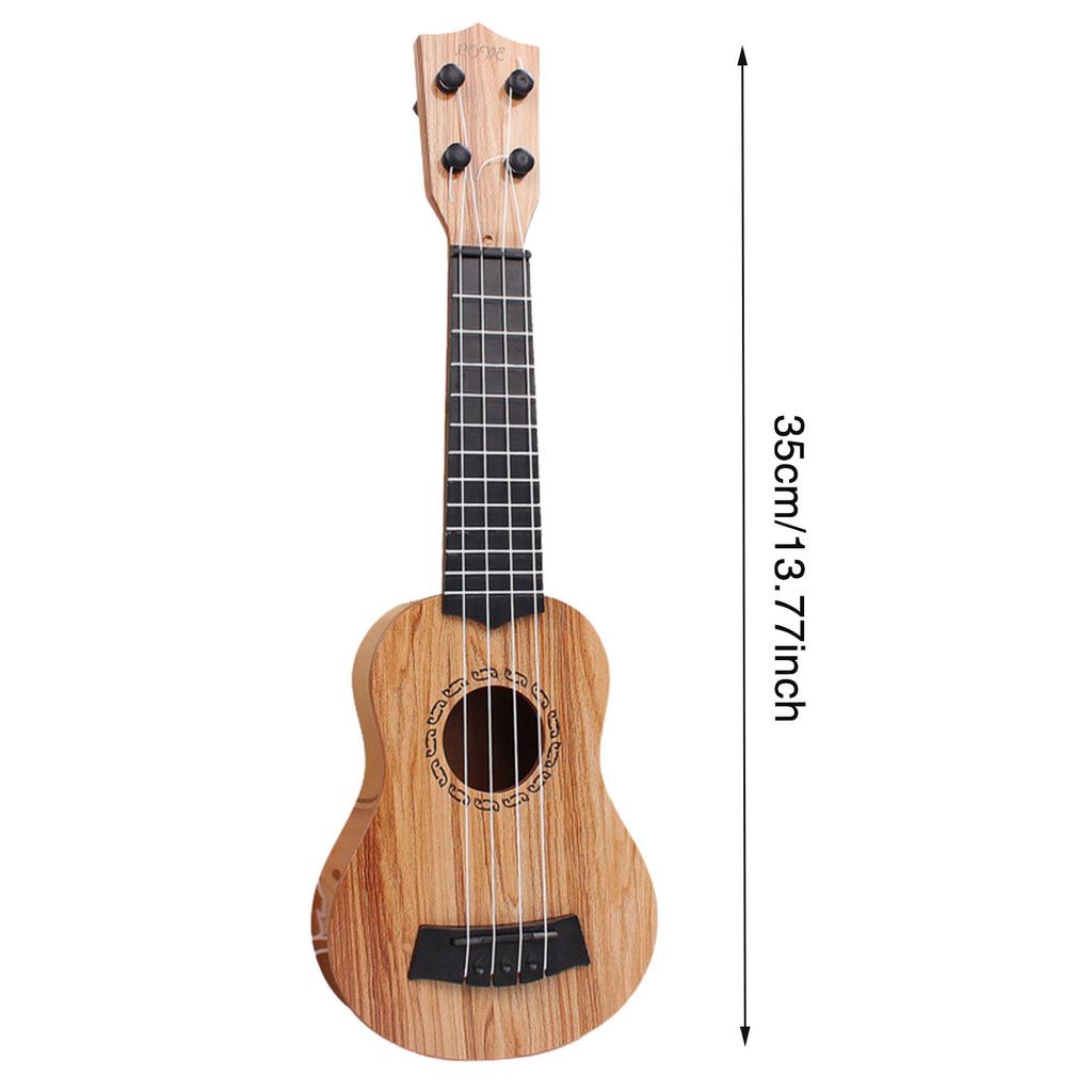 Classical Ukulele Musical Instrument Toys Funny Montessori Small Guitar Music Sensory Toys for Children Early Educational Toys