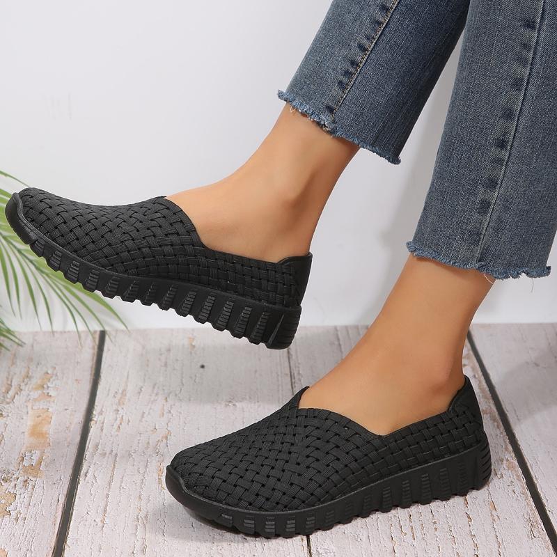 2025 New Comfortable Single Shoes for Women Wedge Heel Hollow Casual Sneakers Height-increasing Platform Shoes Shoes for Women