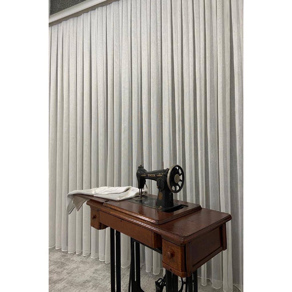 Volper Vp400 Steel Тюль Шторы из стали, золото, ворс 1/2,5, цвет экрю