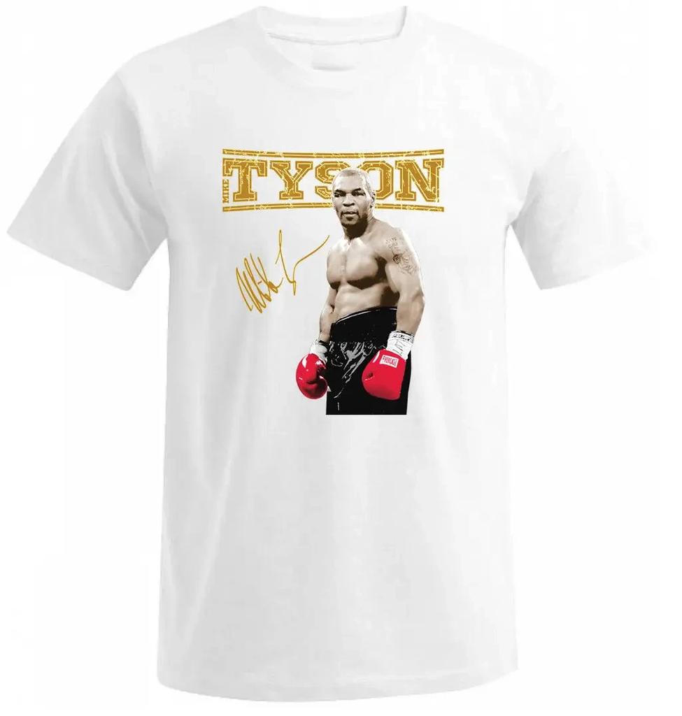 Футболка для фанатов моды Iron Mike Boxing Champion Tyson. Летняя мужская футболка с круглым вырезом и коротким рукавом, новая повседневная модная уличная одежда