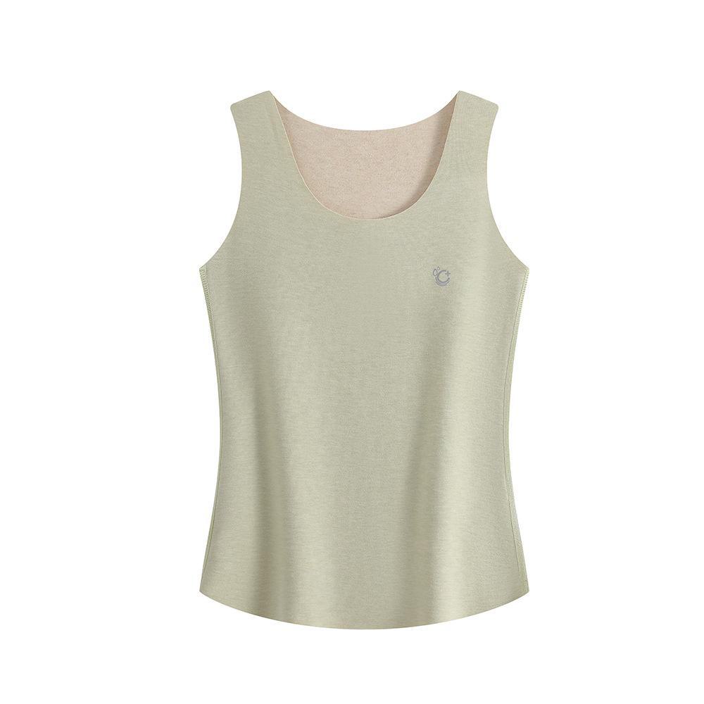 Женский терможилет из кашемира и шелка - бесшовный, плотный, плюс бархат, согревающее нижнее белье