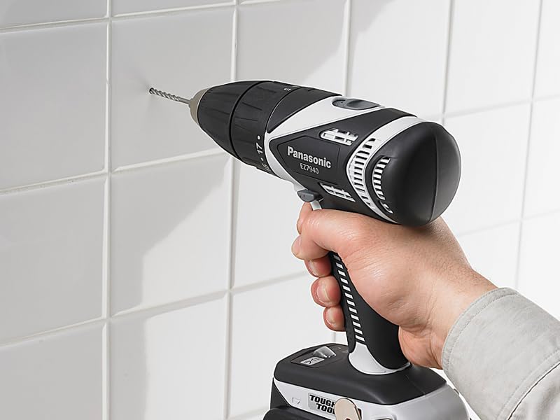 Panasonic Drill Driver with Charging Vibration Function EZ7940 Small and Lightweight IP56 Main Unit Only Battery Case Sold Gray (14.4V) (H Pack,