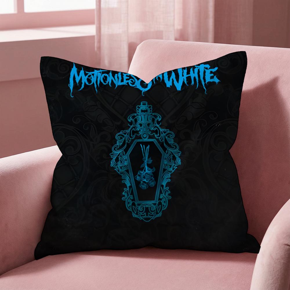 Motionless In White Наволочка Многоцелевая Наволочка для Дома и Автомобиля - Двусторонняя, Мягкая и Прочная для Повседневного Использования