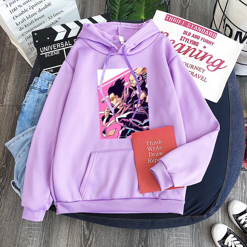 Аниме Harajuku My Hero Academia Shouta Aizawa толстовки с принтом Толстовка Повседневный пуловер Boku No Hero Academia с длинными рукавами мужская толстовка