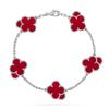 Trendy New Four-leaf Clover Bracelet Handwear Fashion Women's Five-flower Bracelet
